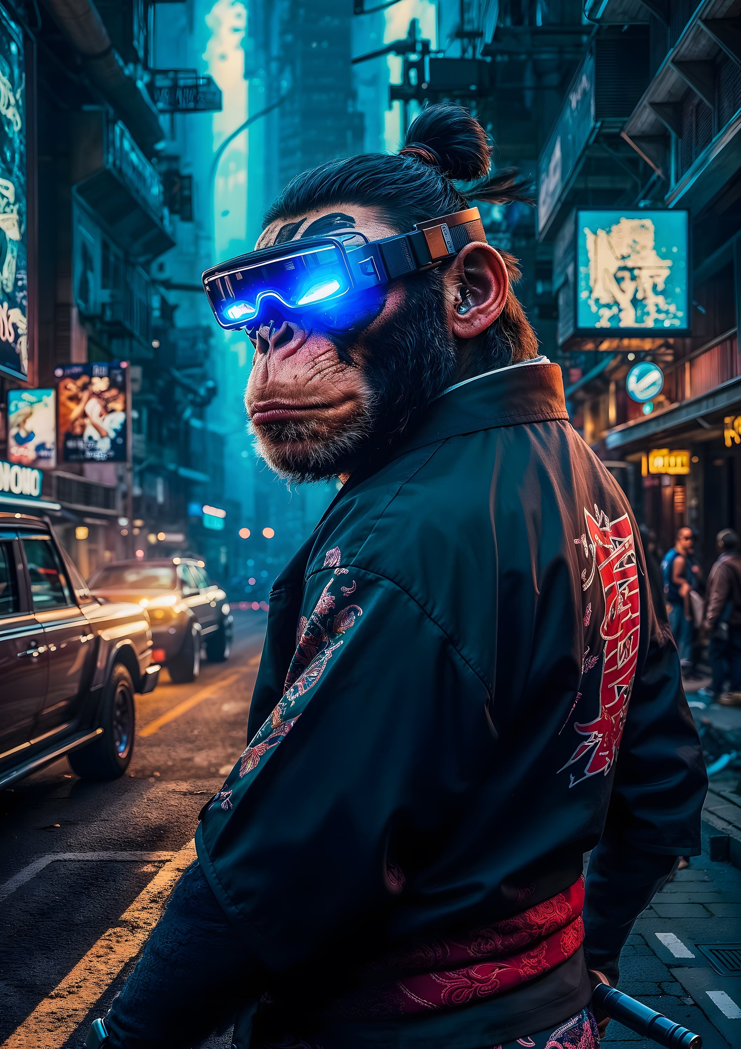 Spiritual Monkey Mafia metal poster artwork